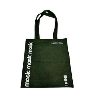 Lodenfrey x Magic Trade Show Tote Promo Bag Canvas Olive Green
